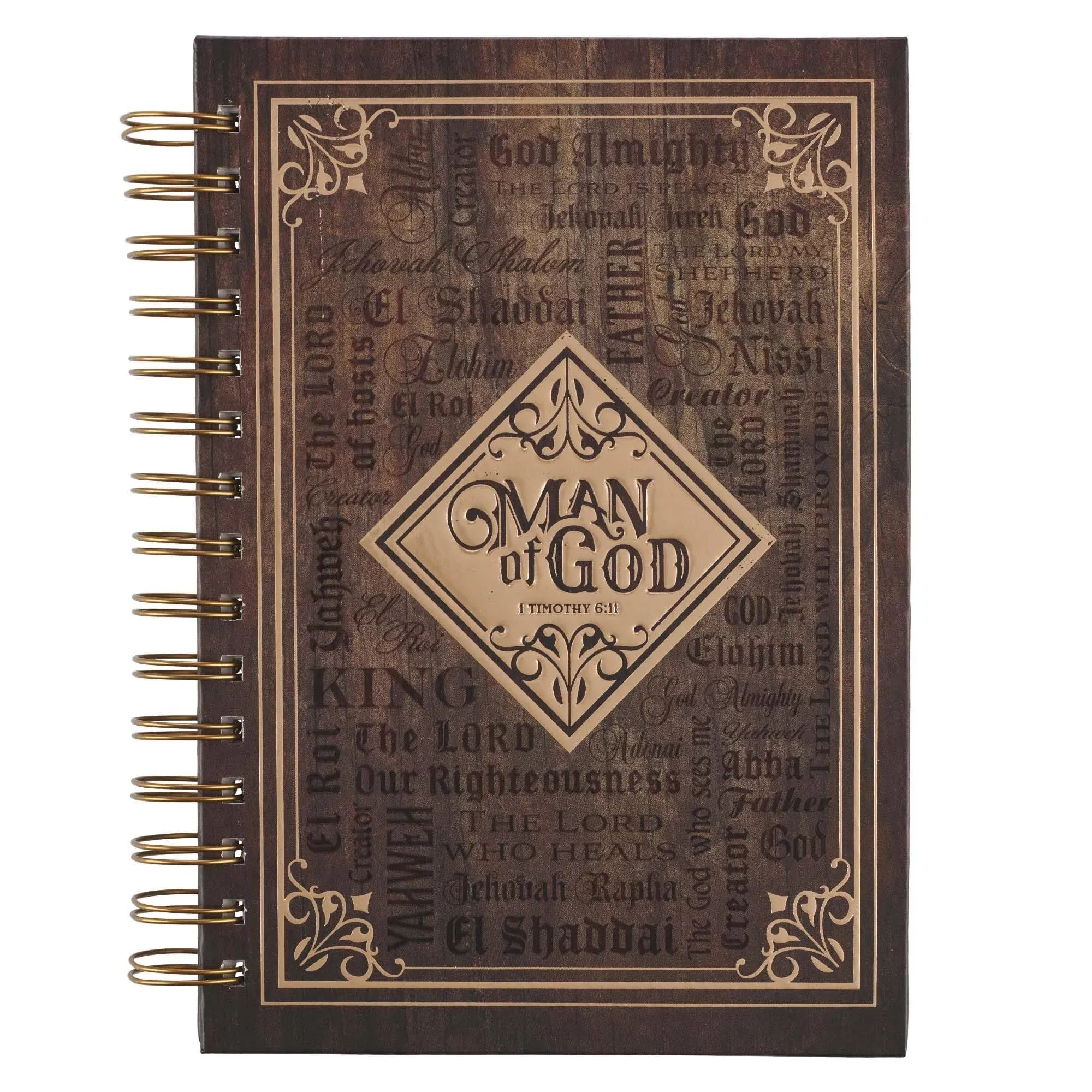 Man of God, Spiral-bound Journal