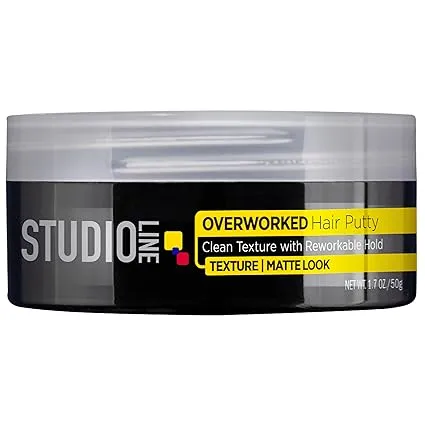 Loreal Studio Putty Overworked 1.7 Ounce (50ml) (6 Pack)