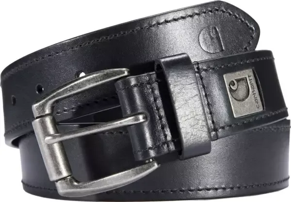 Carhartt Men's Bridle Leather Roller Buckle Belt