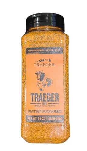 Traeger All Purpose Rub Garlic Chili Pepper Spice - 29 oz