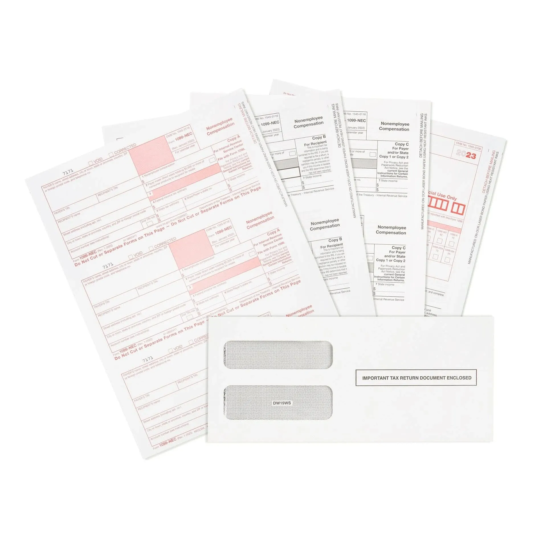 Blue Summit Supplies 1099 NEC Tax Forms