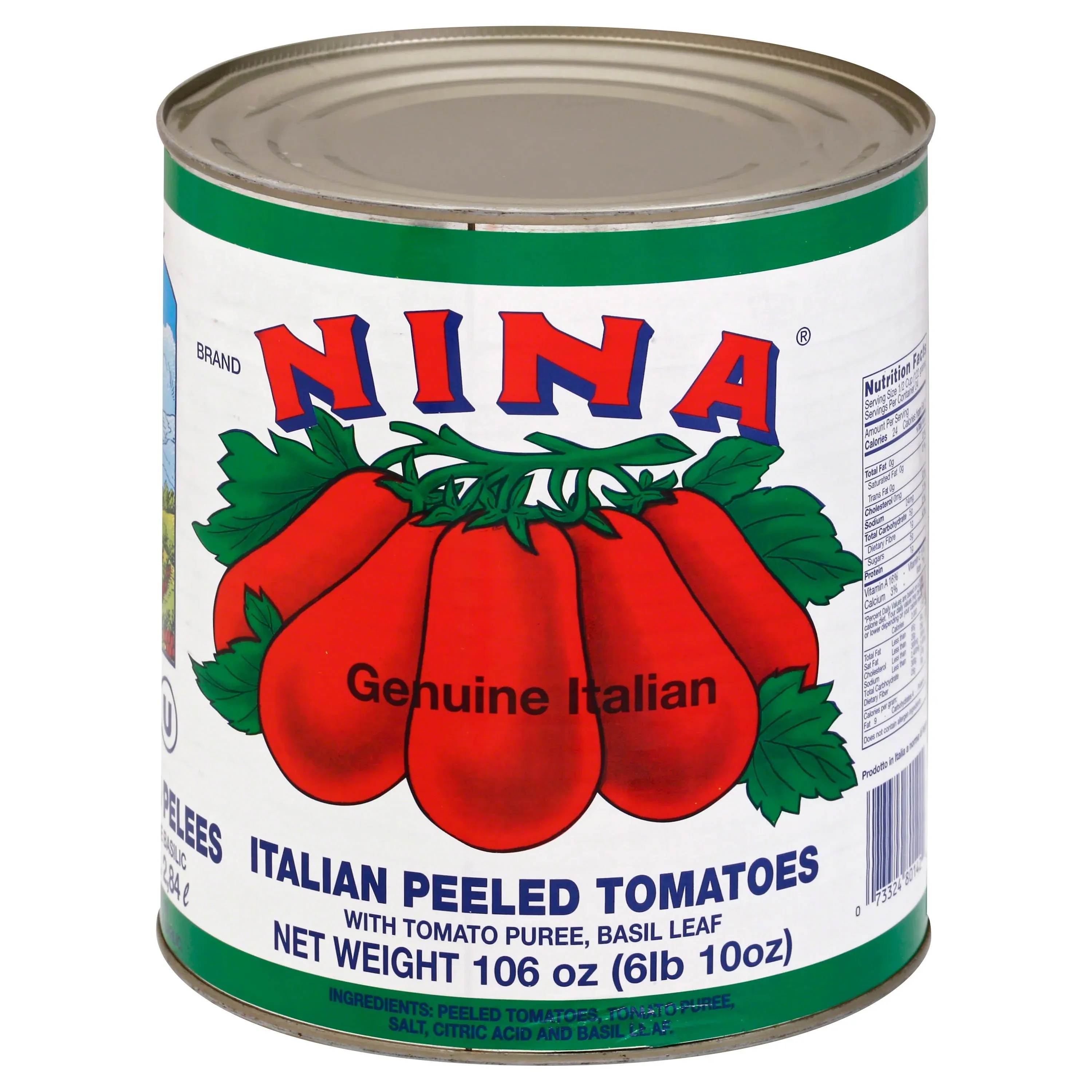 Nina Genuine Italian Peeled Tomatoes