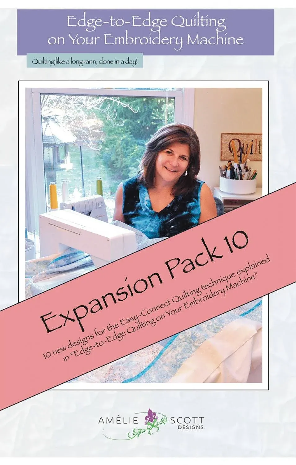 Edge-to-Edge Expansion Pack 10, Book and Embroidery CD