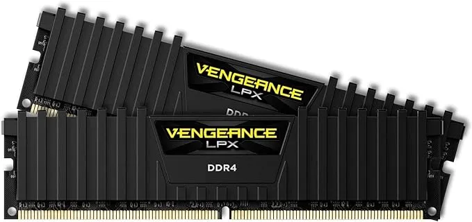 Corsair Vengeance LPX 32GB DDR4 Unbuffered Non ECC Desktop Memory Kit, Black