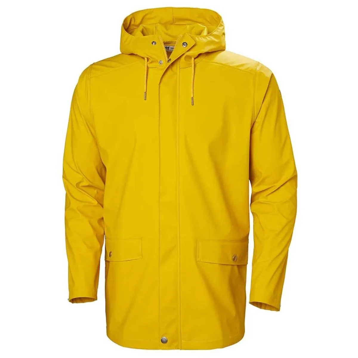 Helly Hansen Men's Moss Rain Coat, XL, Yellow