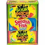 Sour Patch Kids Swedish Fish Soft Chewy Candy Variety