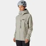 Woman Helly Hansen Verglas Backcountry Ski Shell Jacket