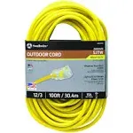 50' 12/3 Outdoor Extension Cord