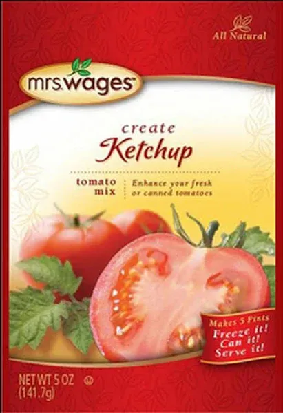 Mrs. Wages Tomato Ketchup Mix - W541-J4425 | Blain's Farm & Fleet