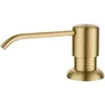 Kraus KSD-53BB Boden Kitchen Soap and Lotion Dispenser, Brushed Brass