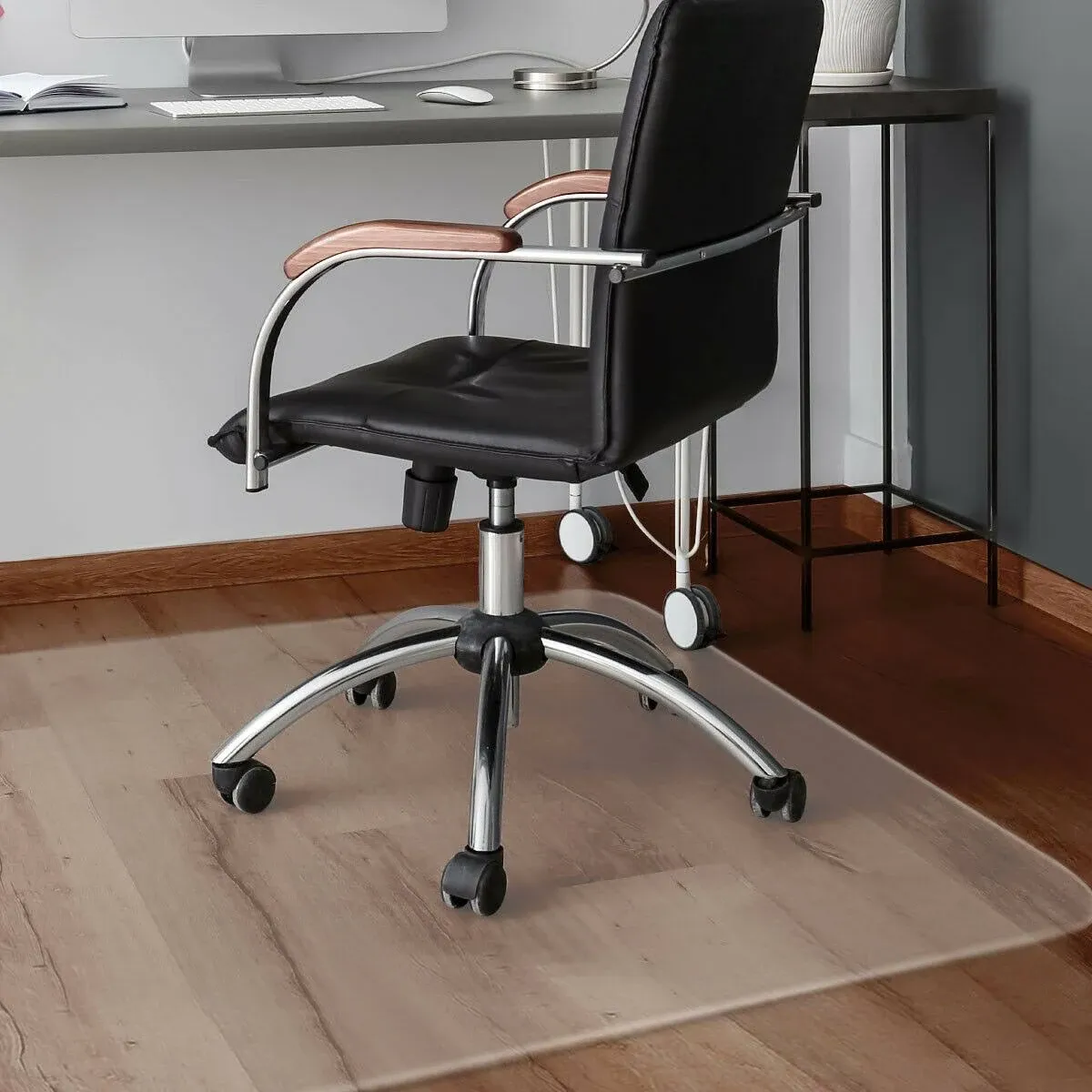 Costway 47'' x 59'' PVC Chair Floor Mat