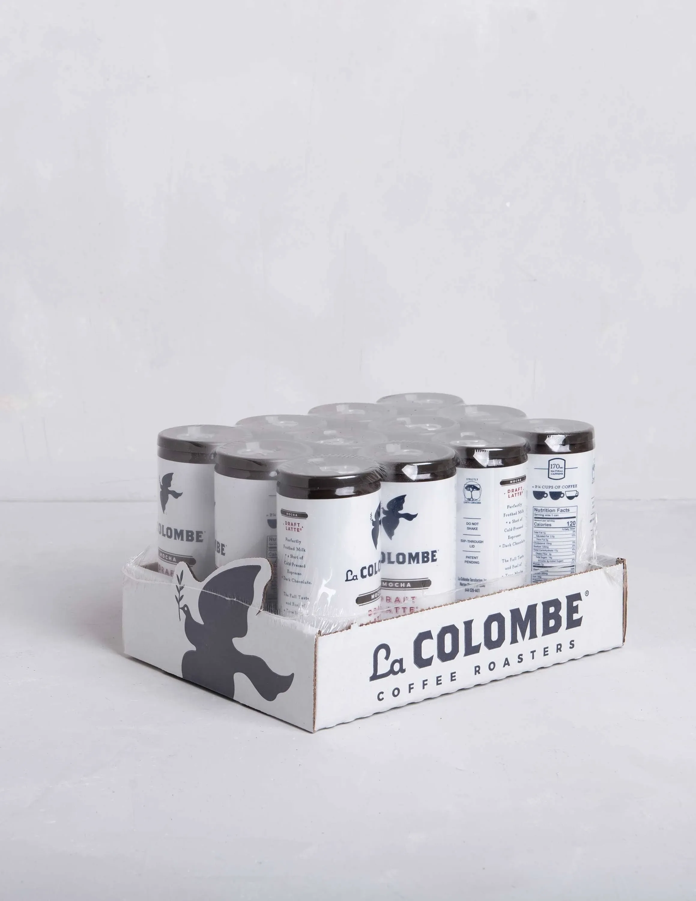 La Colombe Mocha Draft Cold Brew Latte, 9 Fluid Ounce - 12/Case.