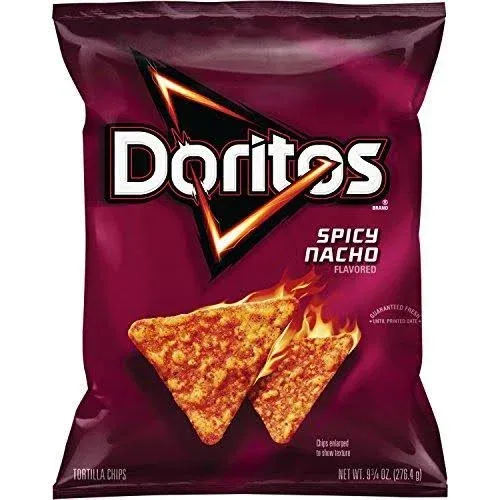 Doritos Spicy Nacho Tortilla Chips