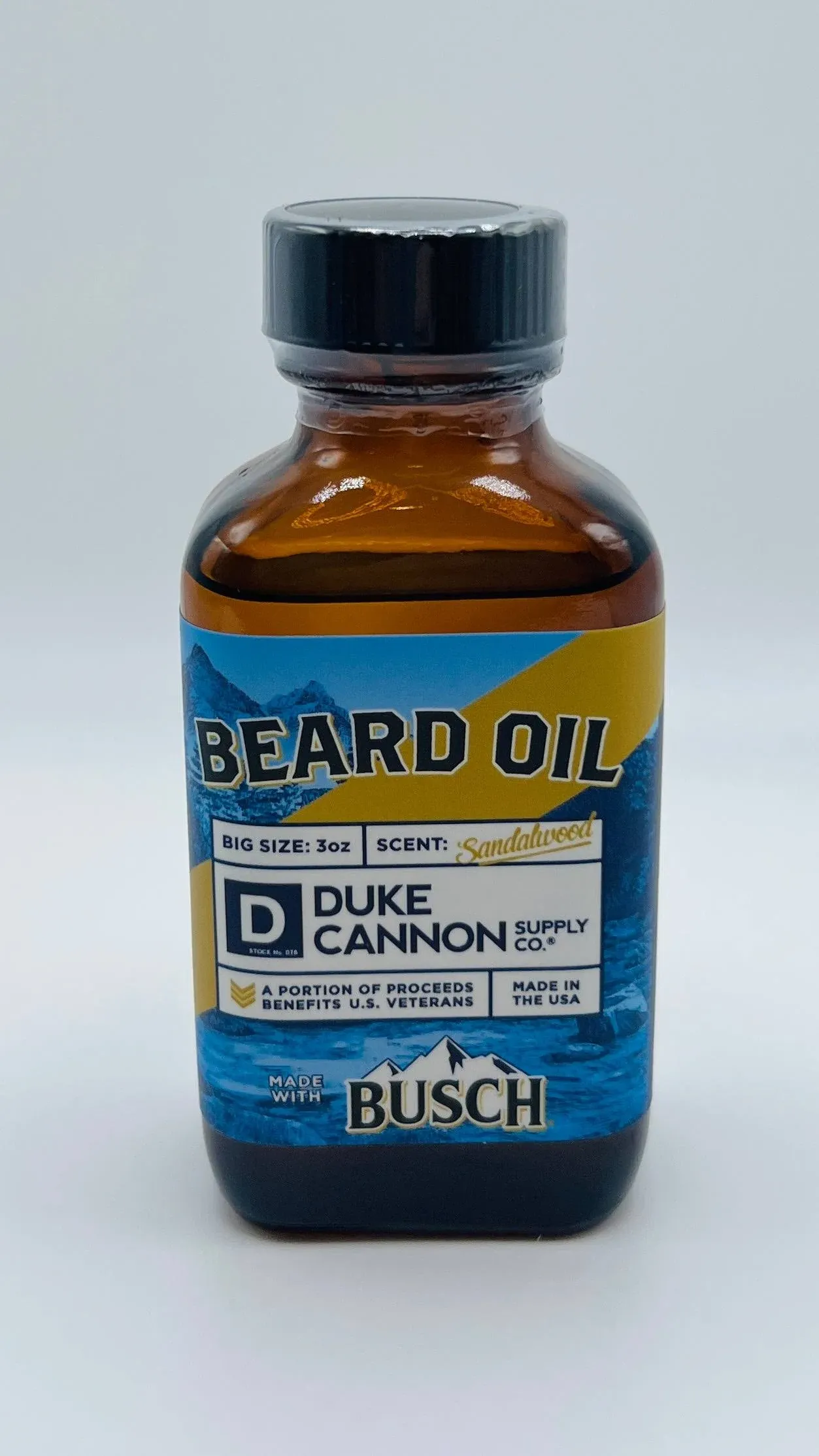 Duke Cannon Great American Budweiser Beard Oil