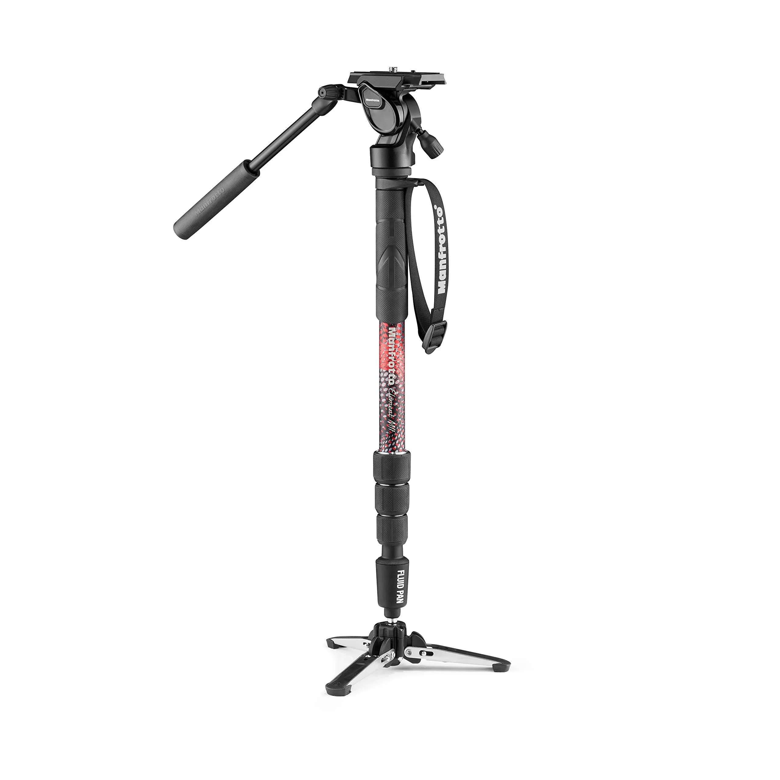 Manfrotto MVMELMIIA4LIVE Element MII Video Monopod Aluminum Kit with Fluid Head