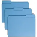 Smead Colored File Folders 1/3-Cut Tabs