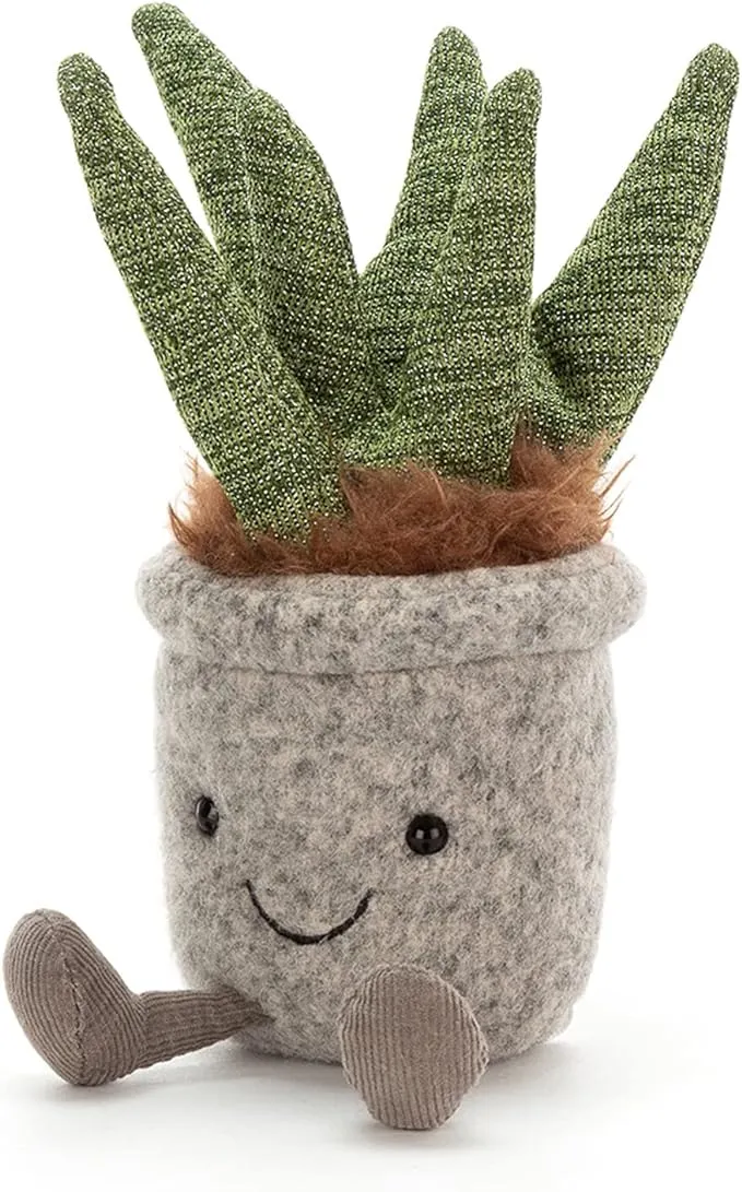 Jellycat Silly Succulent Aloe Plant Plush, 9 inchesJellycat Silly Succulent Aloe Plant Plush, 9 inches