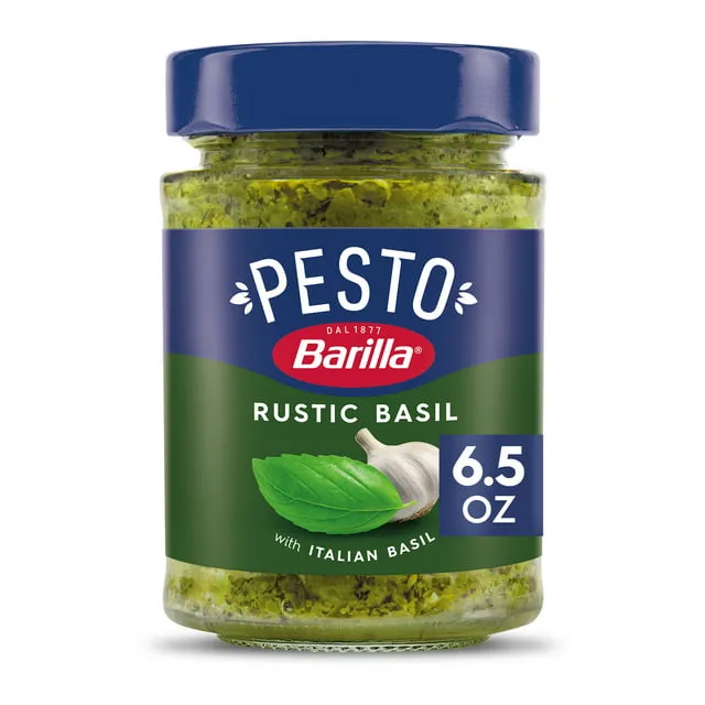 Barilla Rustic Basil Pesto Sauce