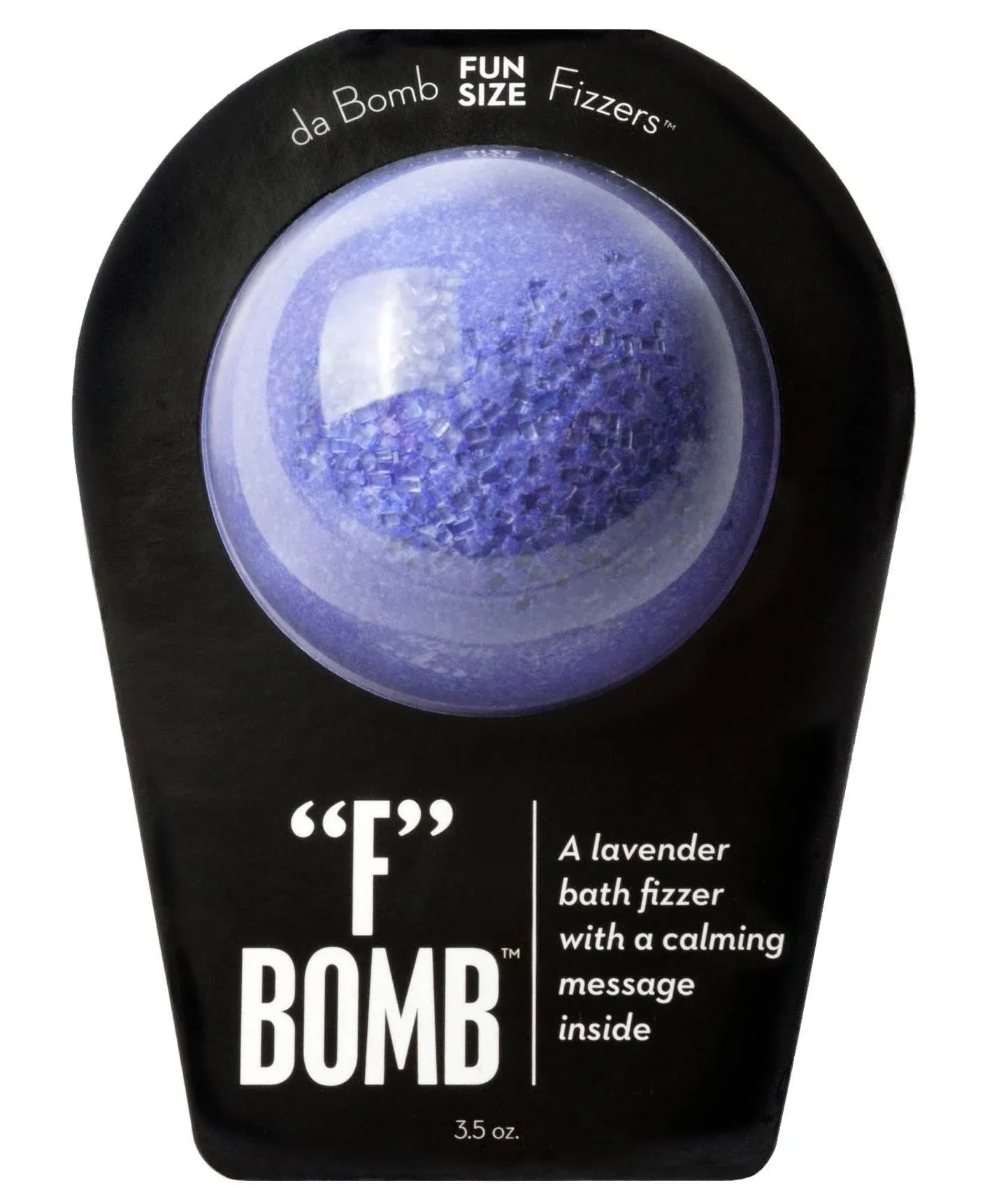 &#034;F&#034; Bomb BATH BOMB Lavender Bath Fizzer Da Bomb Handmade MADE IN THE USA