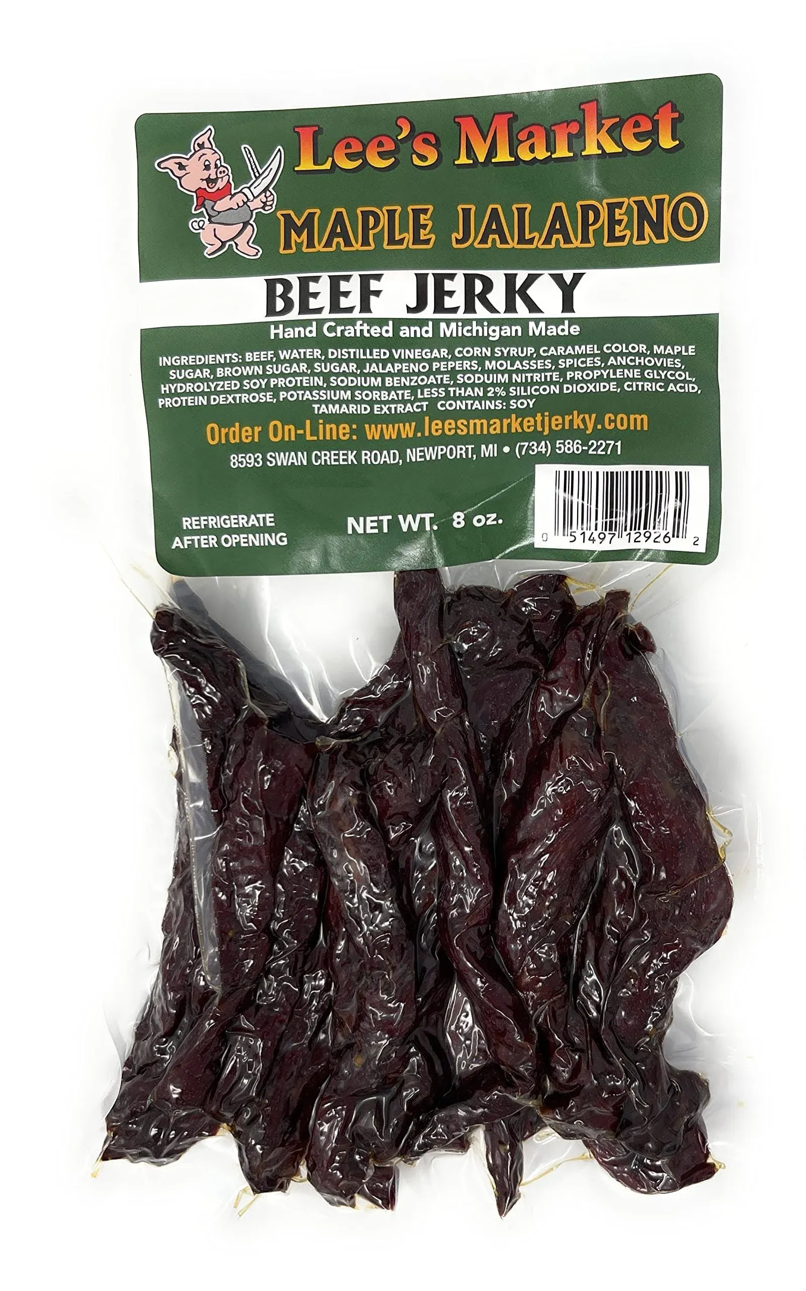 Maple Jalapeno Beef Jerky