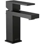 Delta 567LF BLGPM PP Modern Single Handle Lavatory Faucet in Matte Black