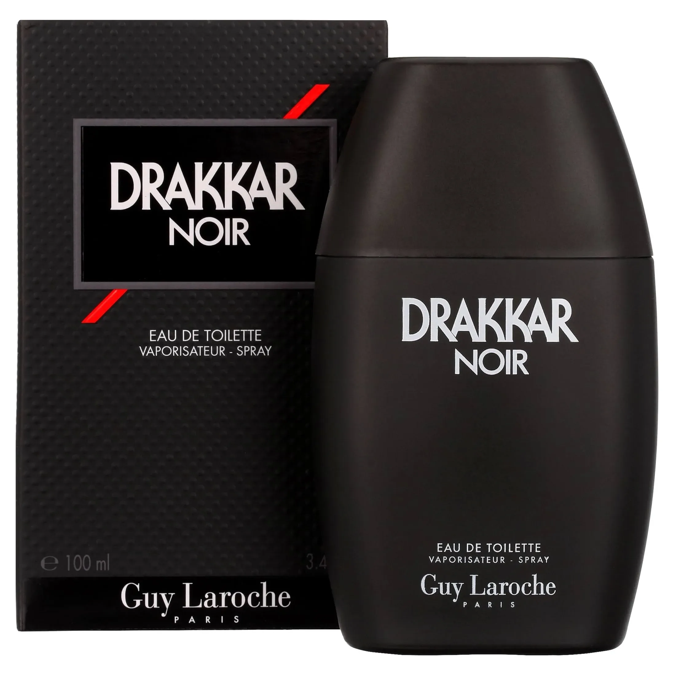 Drakkar Noir by Guy Laroche for Men EDT 3.4 oz, Black