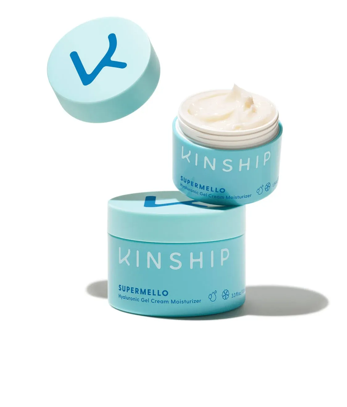 Kinship Supermello Hyaluronic Gel Cream Moisturizer 3.3 oz / 100 ml