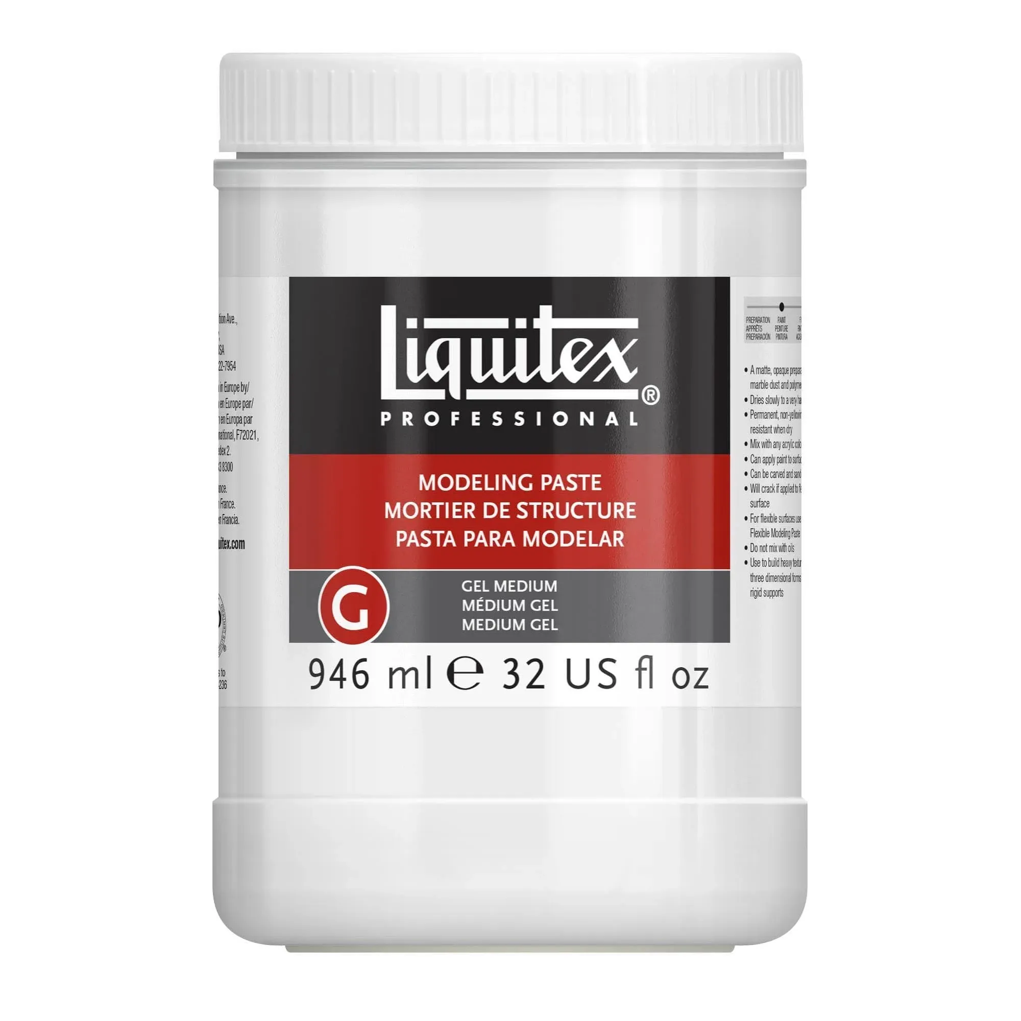 Liquitex Modeling Paste - 32 oz.