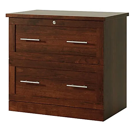 Realspace 29-7/16"W x 18-1/2"D Lateral 2-Drawer File Cabinet