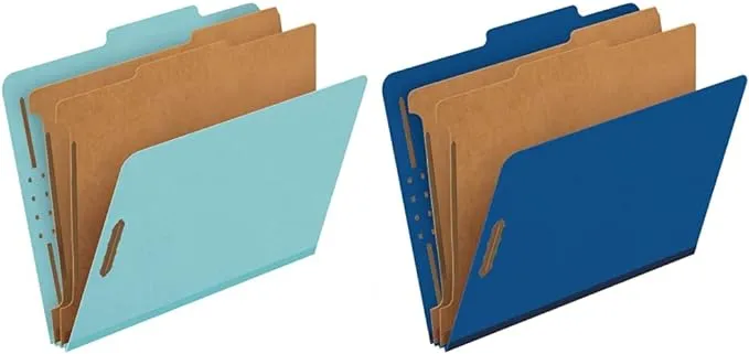 Pendaflex 2-divider Recycled Classification Folders