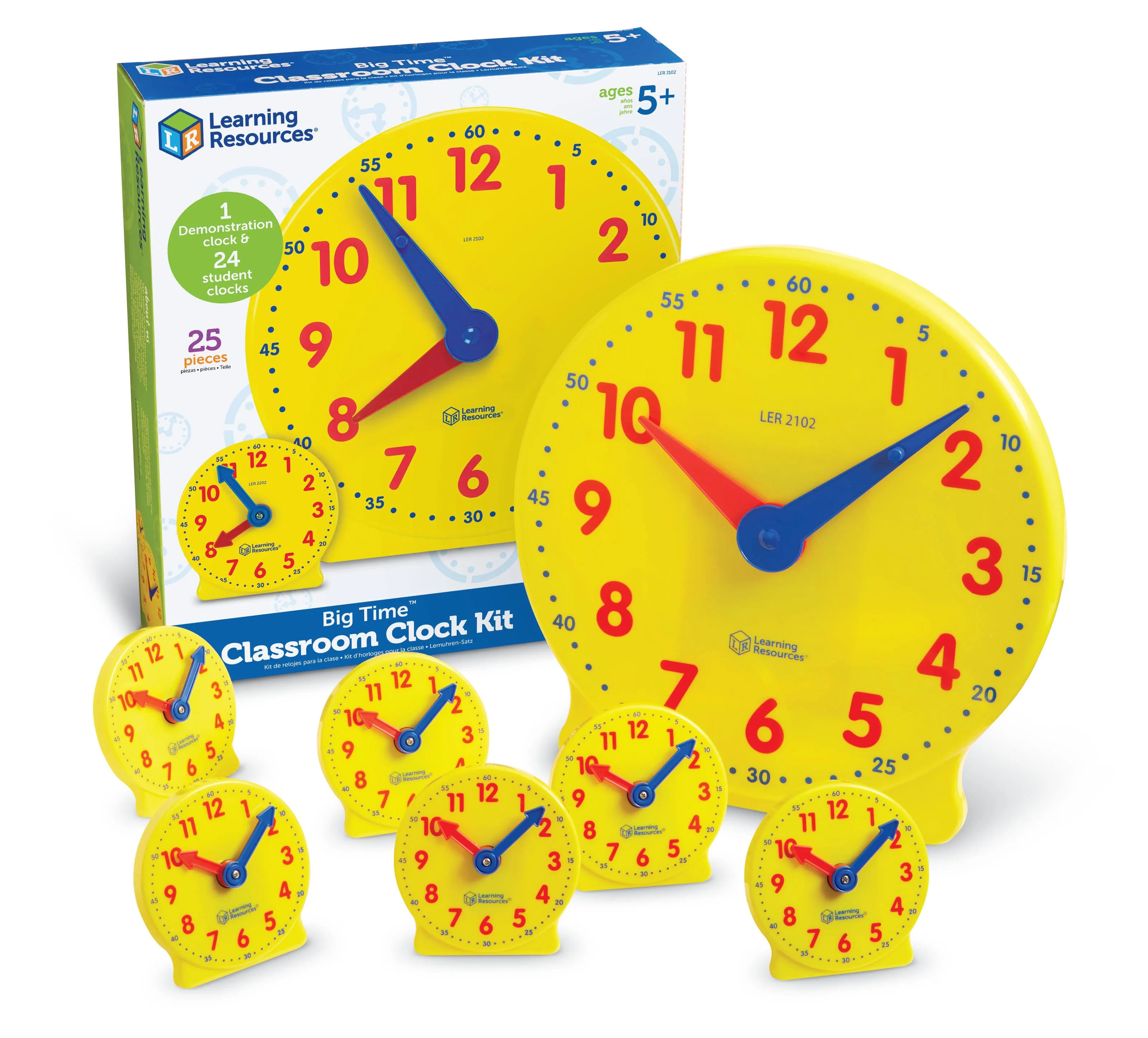 Learning Resources Classroom Clock Kit