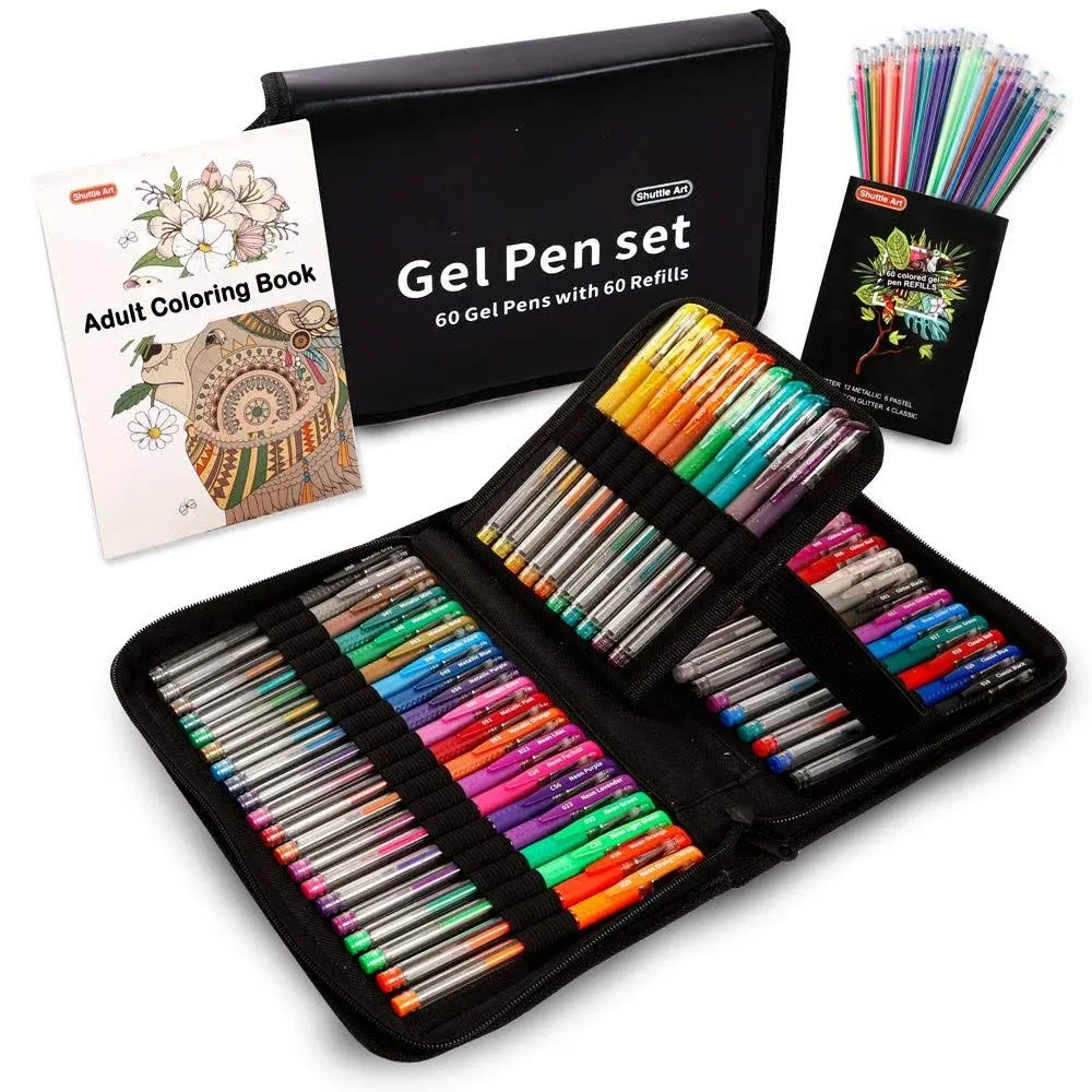 Shuttle Art Gel Pens 120 Pack