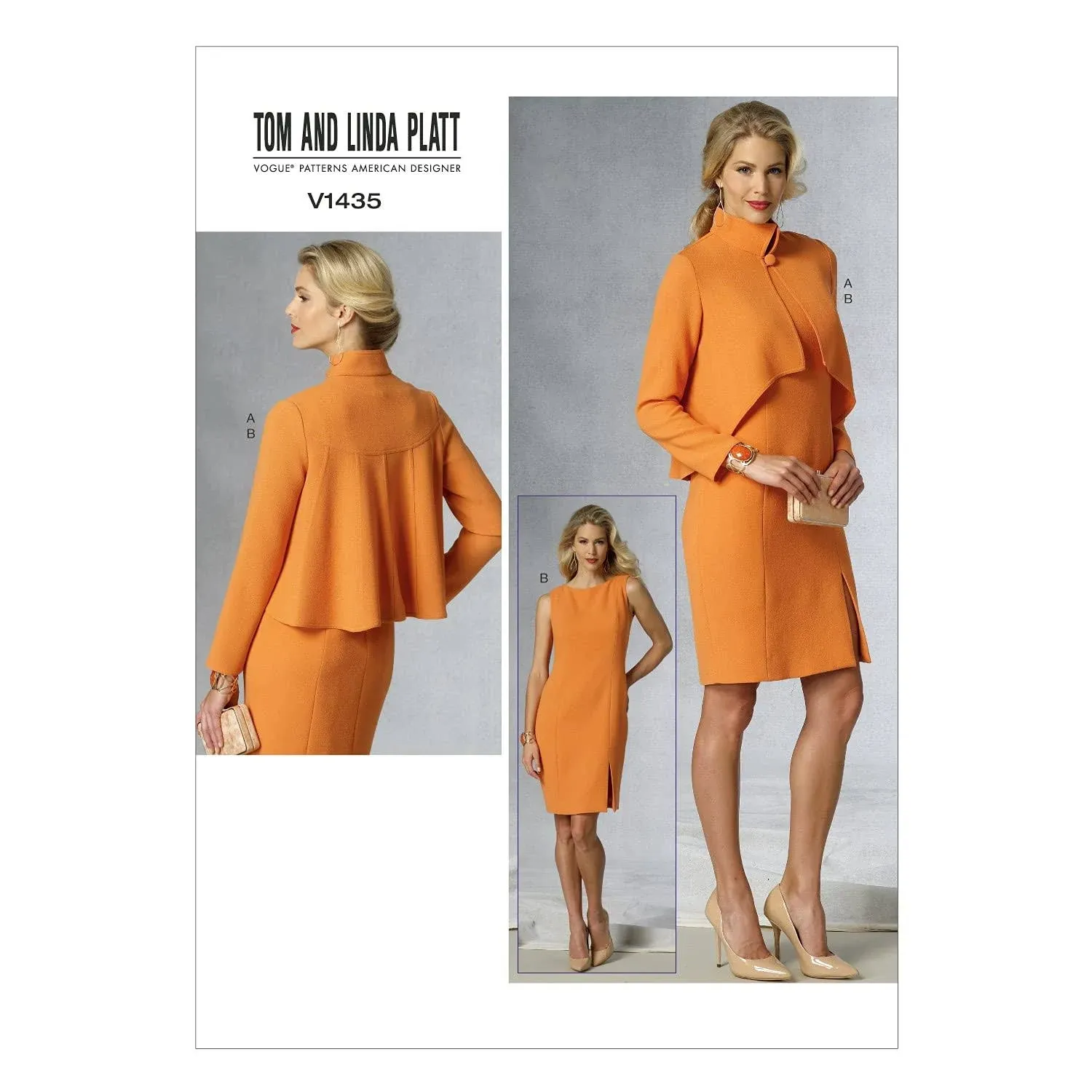 V9050 |  Vogue Patterns Misses&#x27;/Misses&#x27; Petite Notch-Neck Dresses 