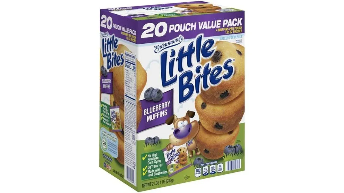 Entenmann's Little Bites - Blueberry Muffins