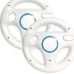 Mario Kart Steering Wheel for Nintendo Wii & Wii U (White)