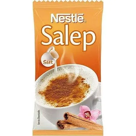 Individually Packaged Instant Turkish Salep (Sahlep) Flavored Mix - 24 Cups - Nestle