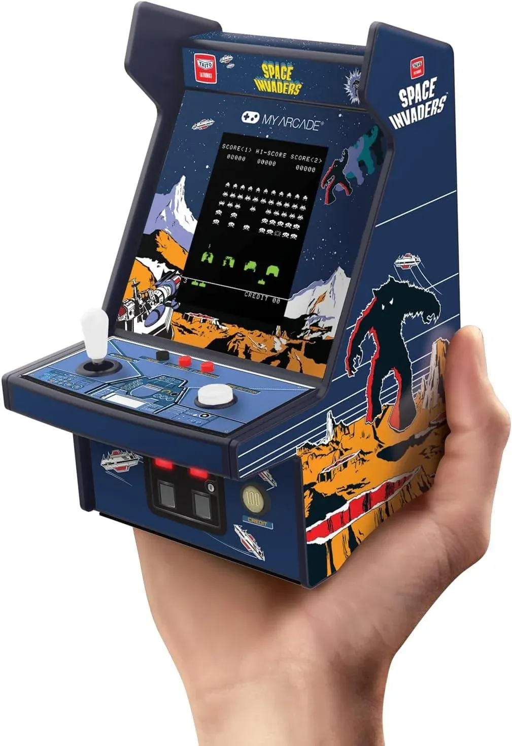 My Arcade - Micro Player Pro 6.7 Space Invaders Portable Retro Arcade