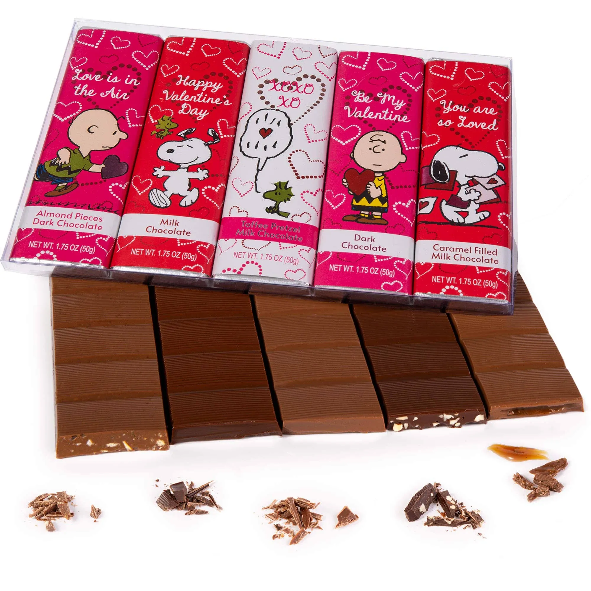 Happiness is...Being Together! Peanuts Assorted 5-Bar Pack