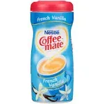 Creamer Coffee-Mate French Vanilla Powder 15 oz