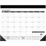 AT-A-GLANCE Monthly Desk Pad Calendar 2025