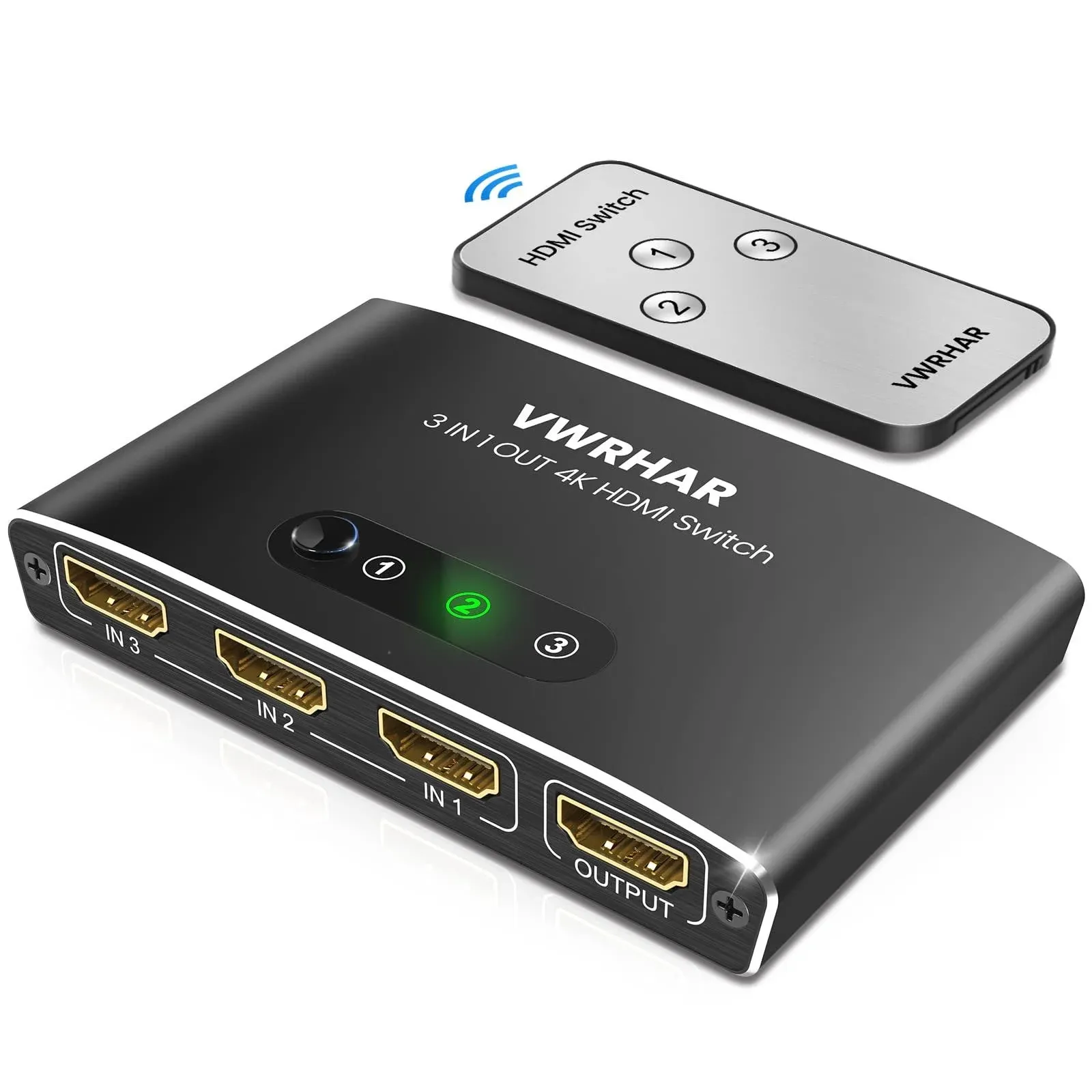 HDMI Switch 3 in 1 Out 4K UHD