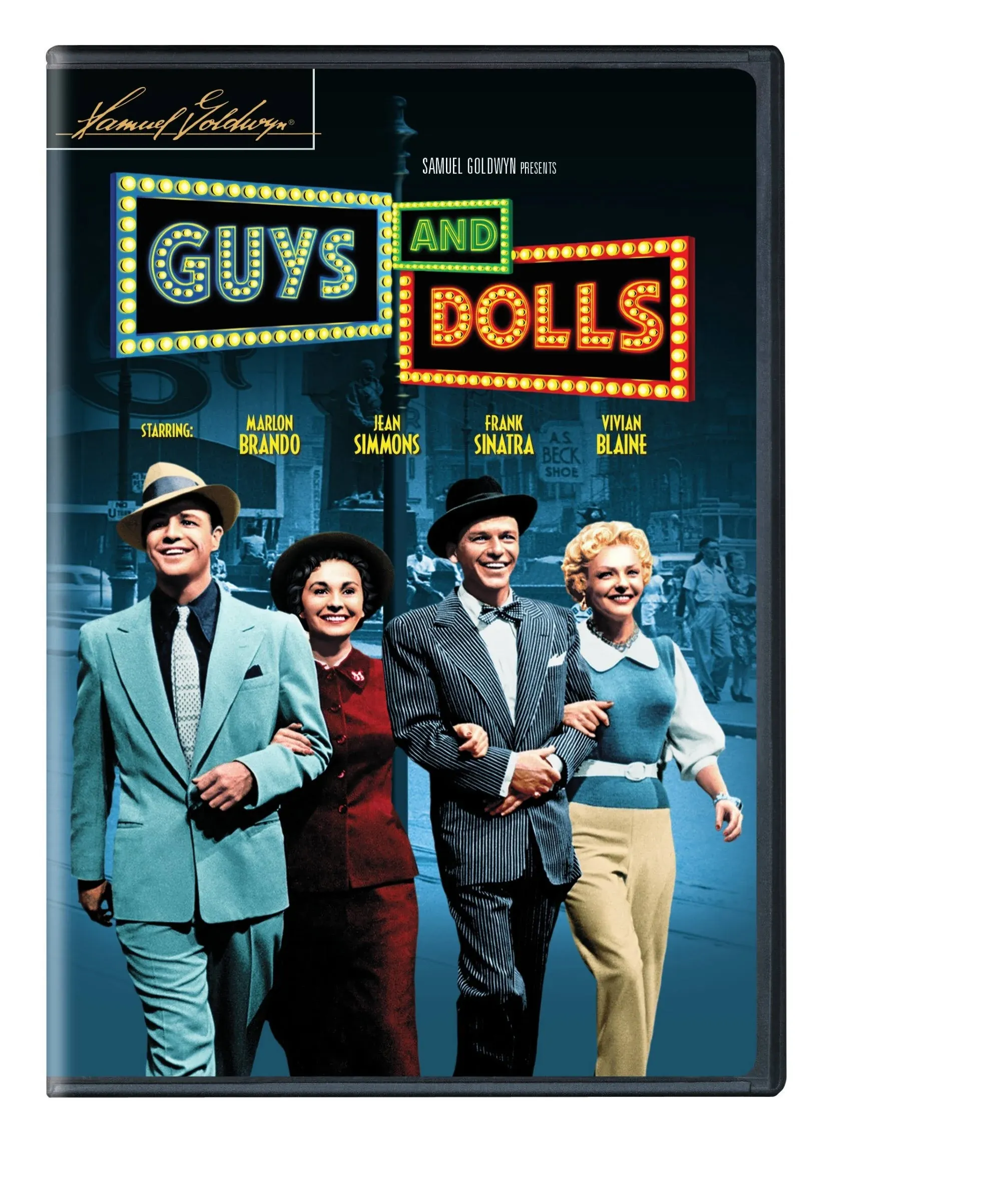 GUYS AND DOLLS NEW SEALED DVD FRANK SINATRA MARLON BRANDO JEAN SIMMONS VIVIAN ..