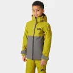 Helly Hansen Juniors' Traverse Jacket - 16 - Concrete