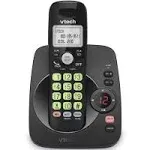 Vtech DECT 6.0 Cordless Phone with Answering Machine, Blue-White Display, Backlit Buttons, Full Duplex Speaker, Caller ID/Call Waiting, 1000 ft