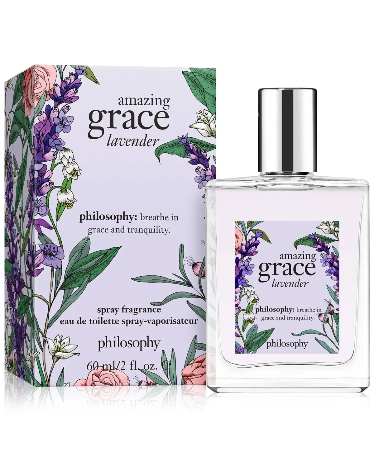 Amazing Grace Lavender Spray Fragrance EDT Eau de Toilette 4 oz 120 ml Perfume