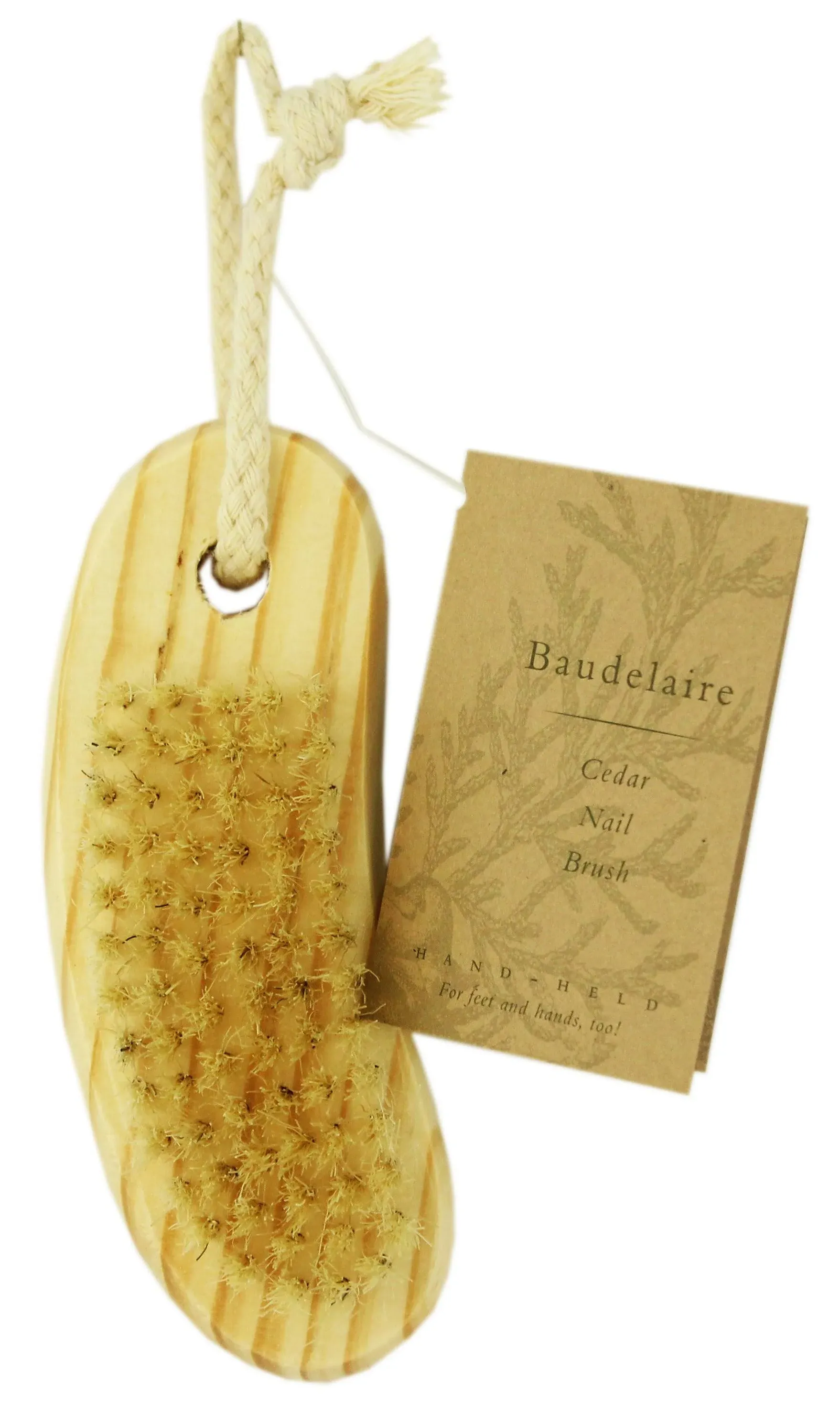 Baudelaire 4-inch Cedar Nail Brush