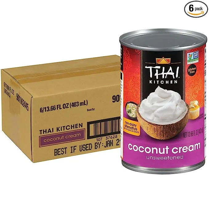 Thai Kitchen Coconut Cream 13.66 Fluid Ounce - 6 per Case.