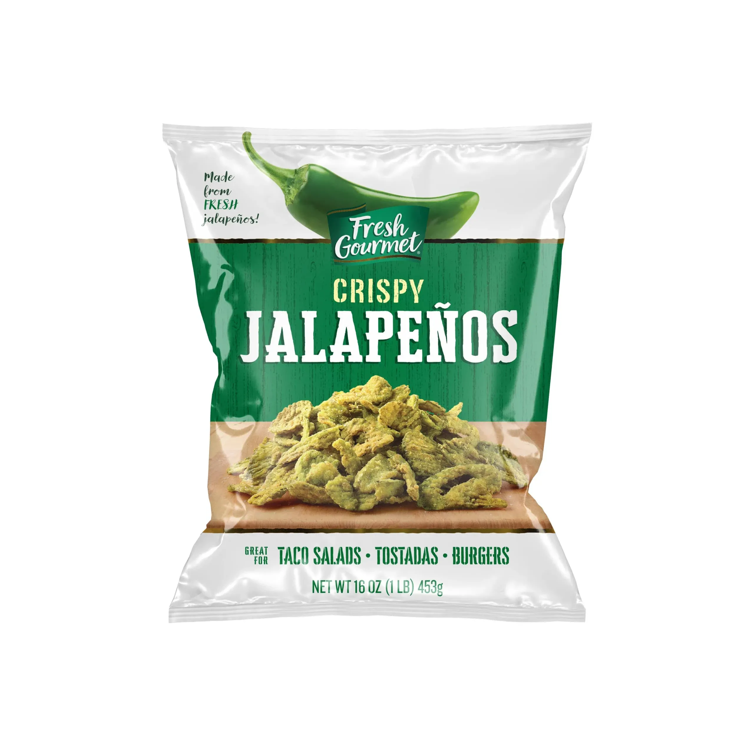 Fresh Gourmet Crispy Jalapenos Lightly Salted