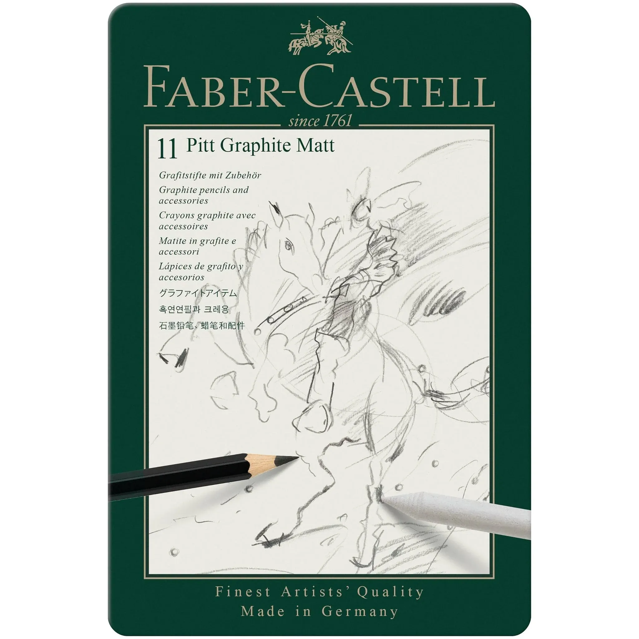 Faber-Castell Pitt Graphite Matte Pencil Set