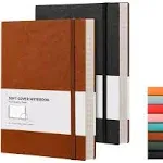 RETTACY Journaling Notebooks 2-Pack - B5 Notebooks College Ruled with 204 Pag...